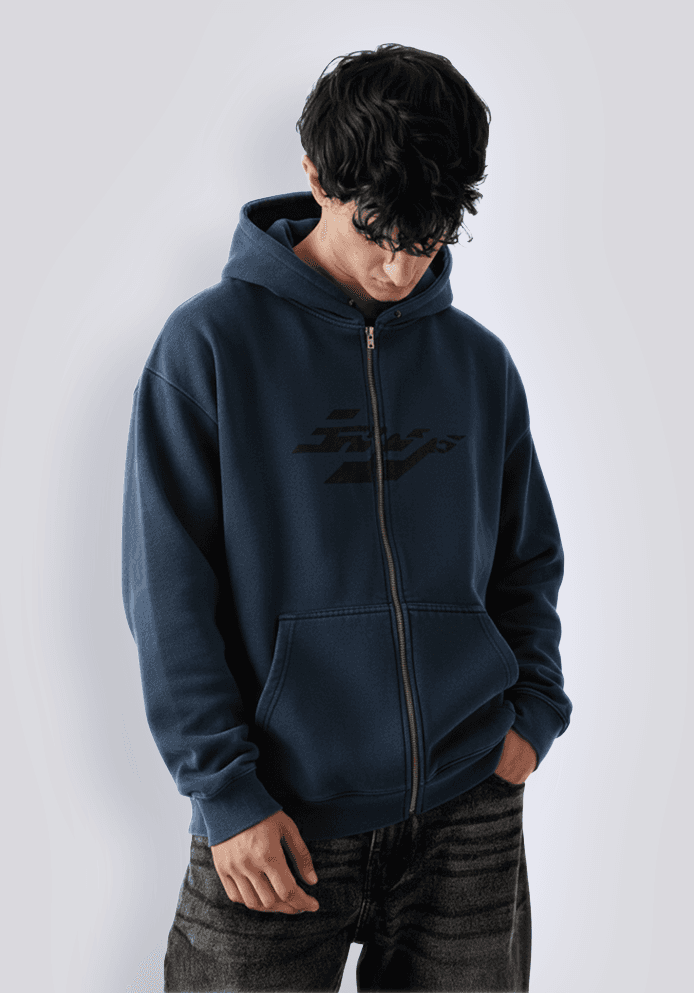 Blue Hoodie